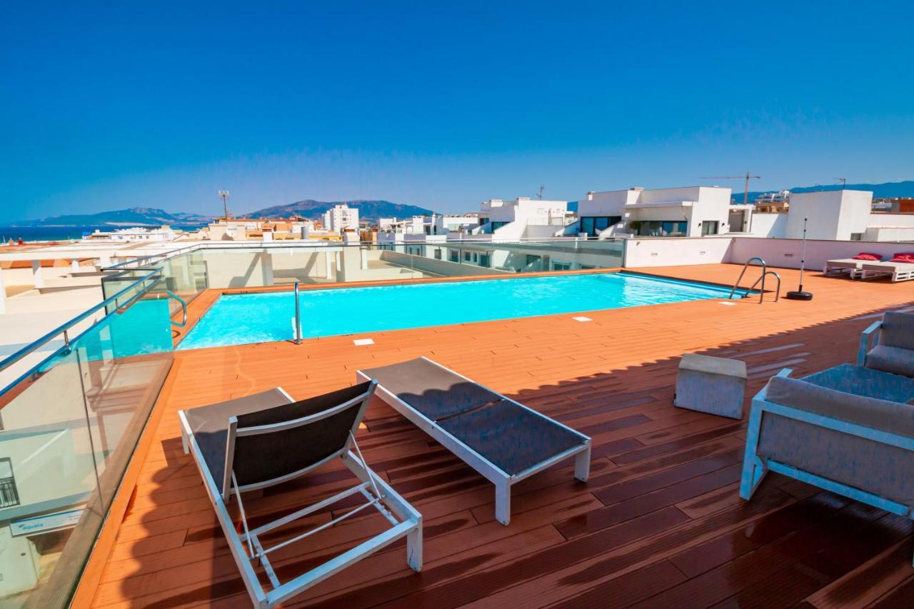 City Apartment With Workspace, Rooftop & Parking Tarifa Esterno foto